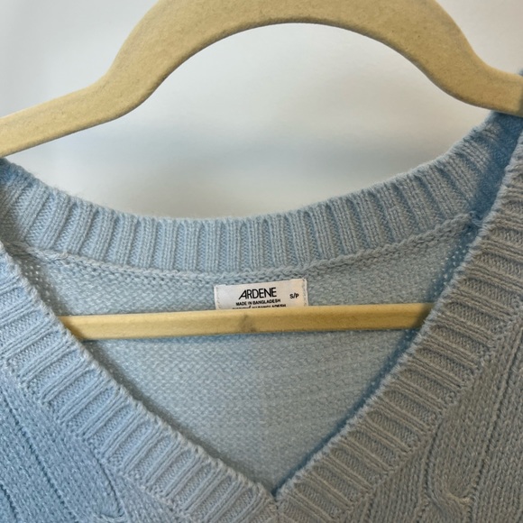 Ardene Blue Sweater Vest size S - Picture 2 of 3